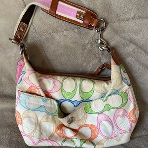 Coach Crayon Style Single Strap Handbag